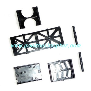 fxd-a68690 helicopter parts plastic fixed set for frame 6pcs - Click Image to Close